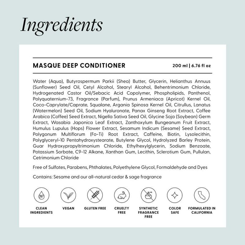 Mascarilla capilar Arey Masque de hidratación profunda 200 ml vegana