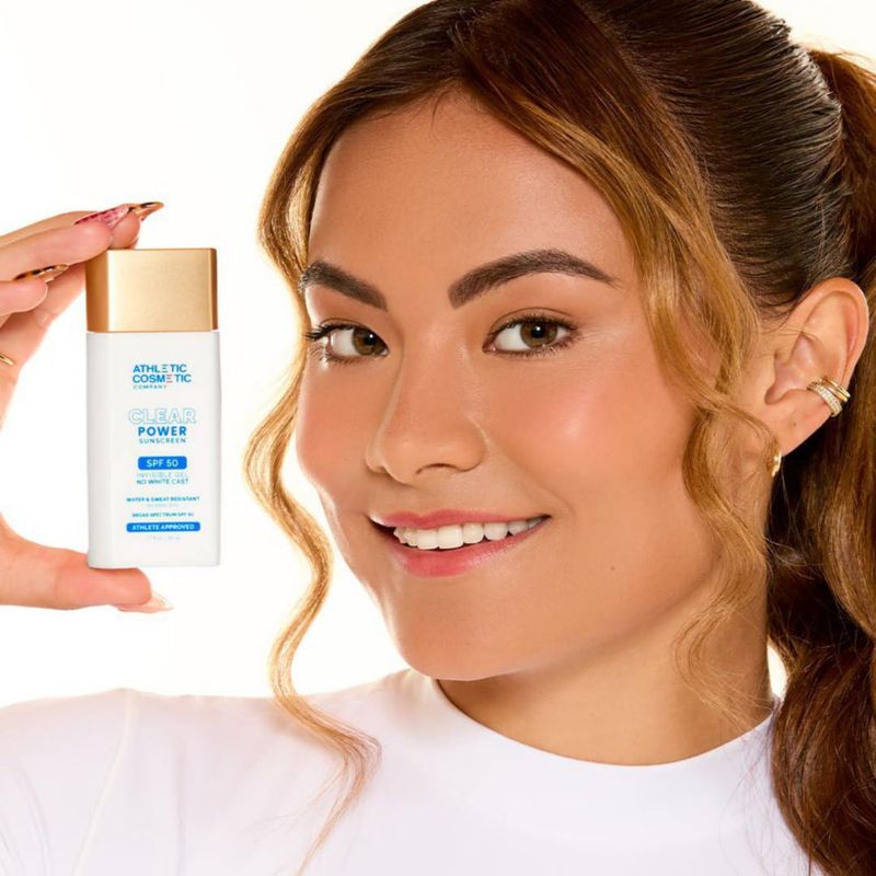 Gel Solar Clear Power SPF 50 de Athletic Cosmetic