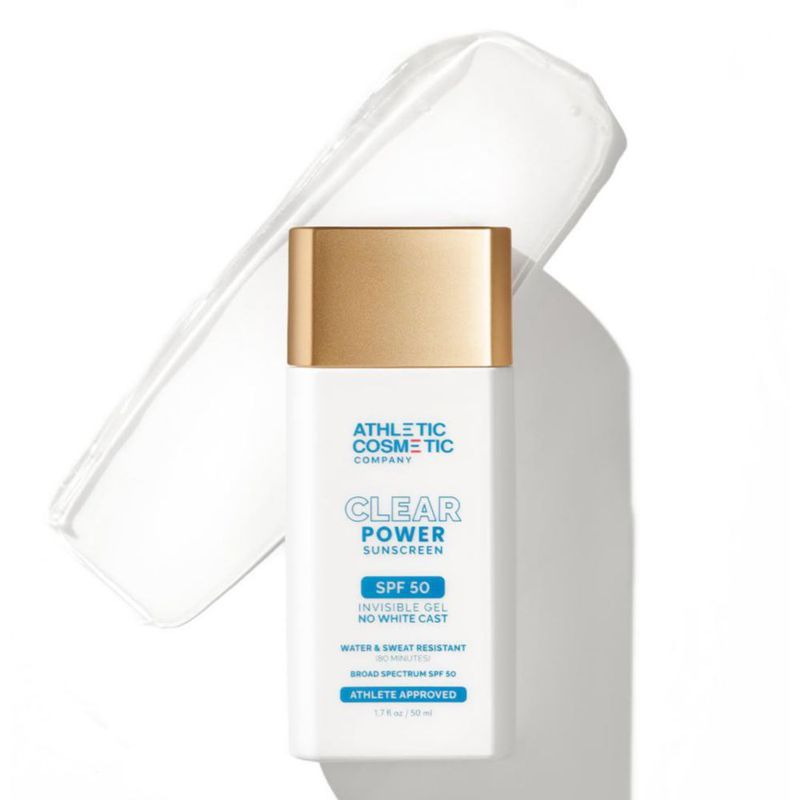 Gel Solar Clear Power SPF 50 de Athletic Cosmetic