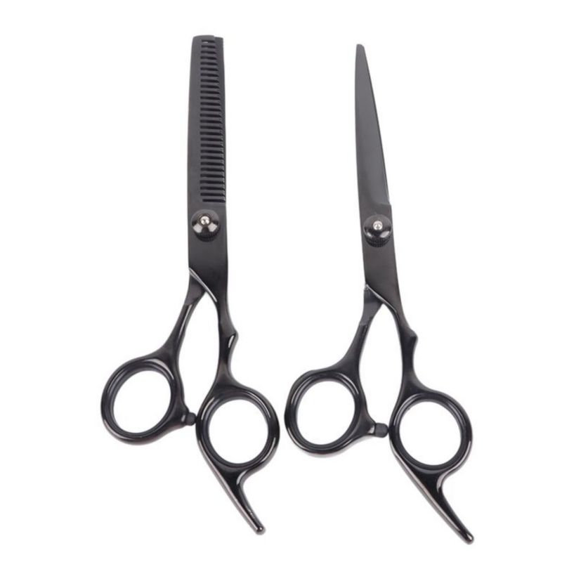 Tijeras Profesionales Para Corte De Cabello Color Negro