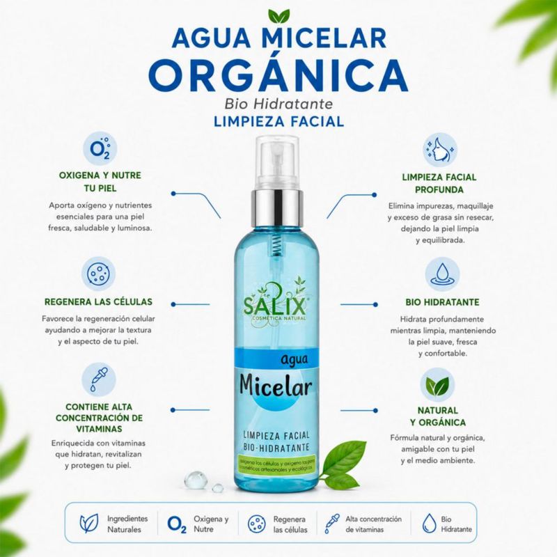 Kit Skin Care Salix Crema Anti Edad Serum Facial Set