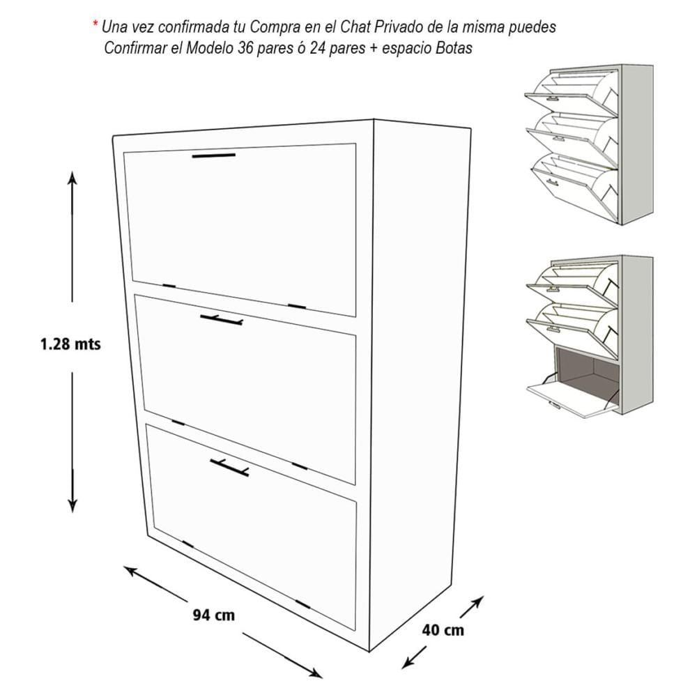 Mueble zapatero Moderno Hogare Rojo Elektra tienda en línea México
