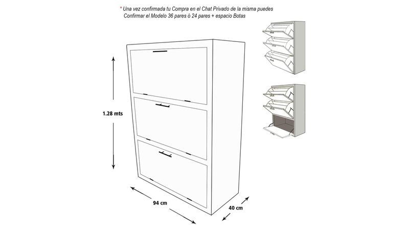 Hogare Mueble Zapatero Moderno Blanco Parota Hogare Mueble