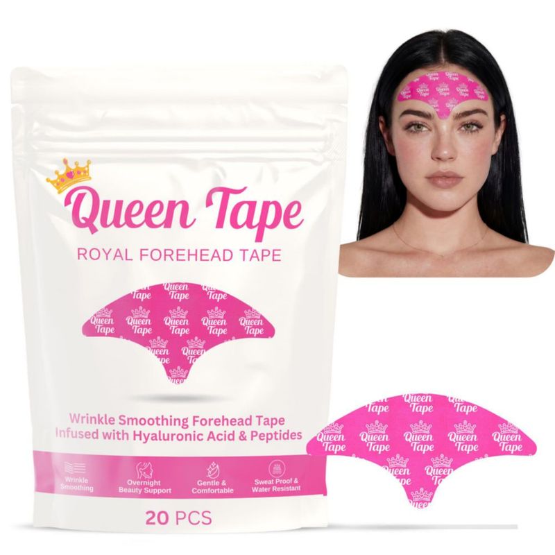 Cinta para la frente Queen Tape para suavizar arrugas 20 piezas