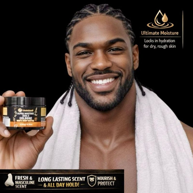 Manteca corporal VITALSKINOIL Shea Cologne para hombre 120 g