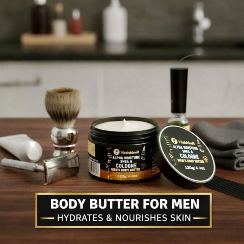 Manteca corporal VITALSKINOIL Shea Cologne para hombre 120 g