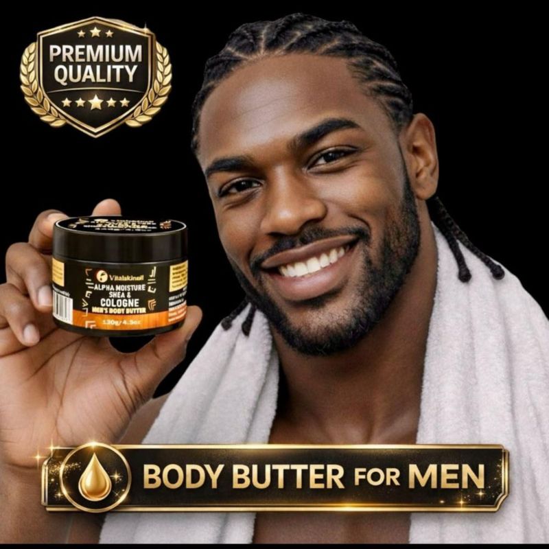 Manteca corporal VITALSKINOIL Shea Cologne para hombre 120 g