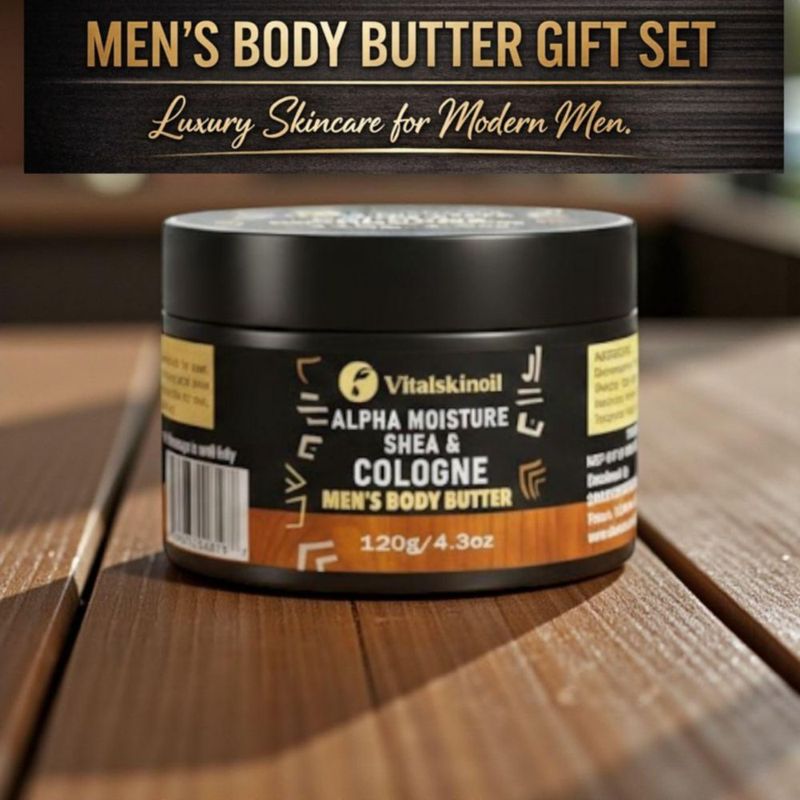 Manteca corporal VITALSKINOIL Shea Cologne para hombre 120 g