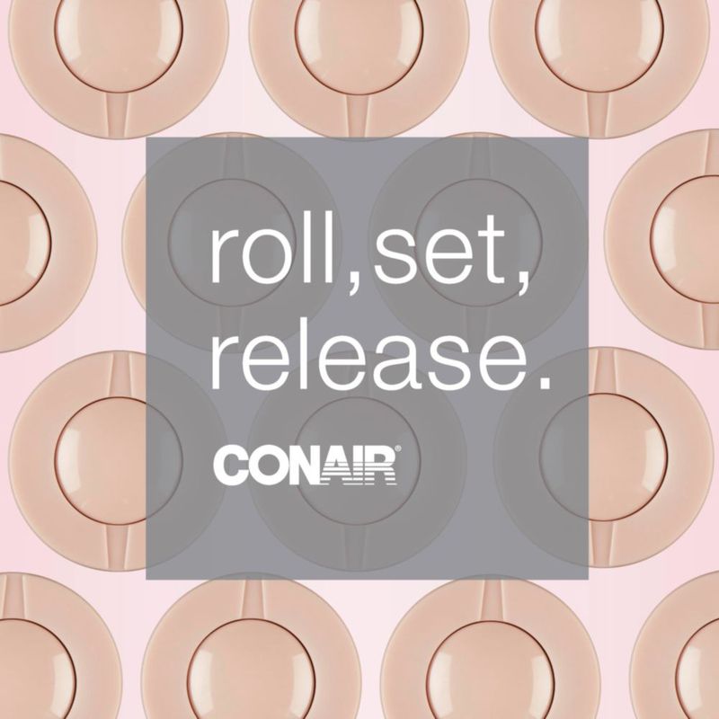 Hot Rollers Conair Double Ceramic de 1.5 pulgadas para todo tipo de cabello