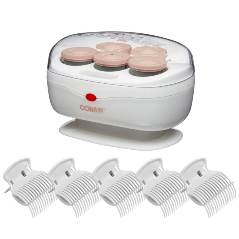 Hot Rollers Conair Double Ceramic de 1.5 pulgadas para todo tipo de cabello