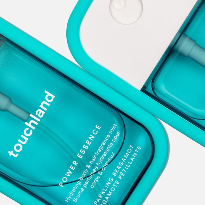 Funda de Silicona Touchland para Body & Hair Mist 2 fl oz Azul Azure
