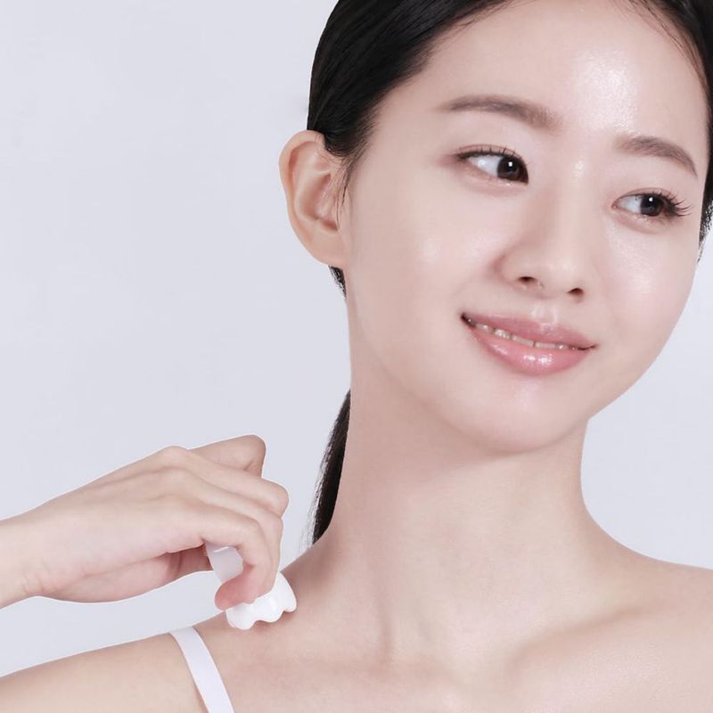 Herramienta Facial HAUA Anillo Gua Sha Masajeador Cerámico 60 ml