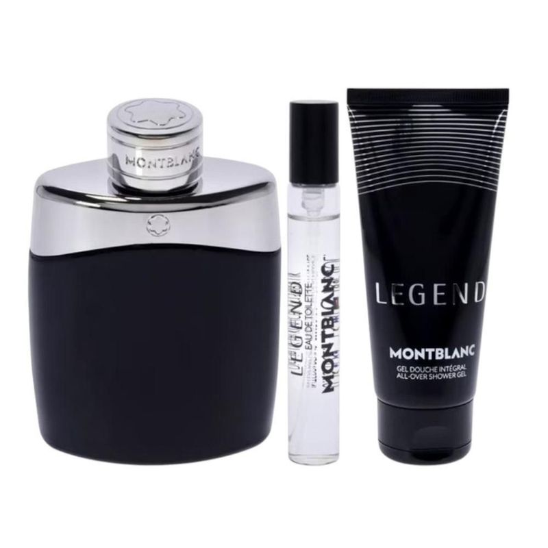 Montblanc legend gift set edt 3 piezas