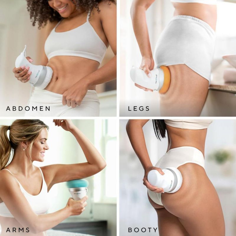 Masajeador Vibro Sculpt para Drenaje Linfático – Herramienta de Masaje Anticelulitis y Masajeador de Celulitis de Mano para Abdomen y Piernas –