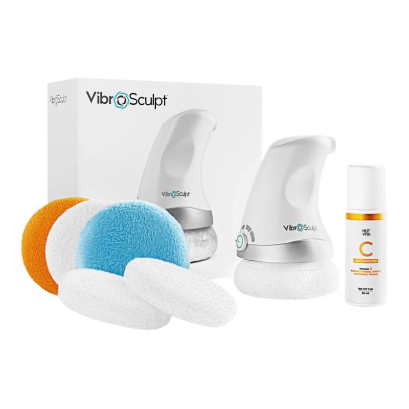 Masajeador Vibro Sculpt para Drenaje Linfático – Herramienta de Masaje Anticelulitis y Masajeador de Celulitis de Mano para Abdomen y Piernas –