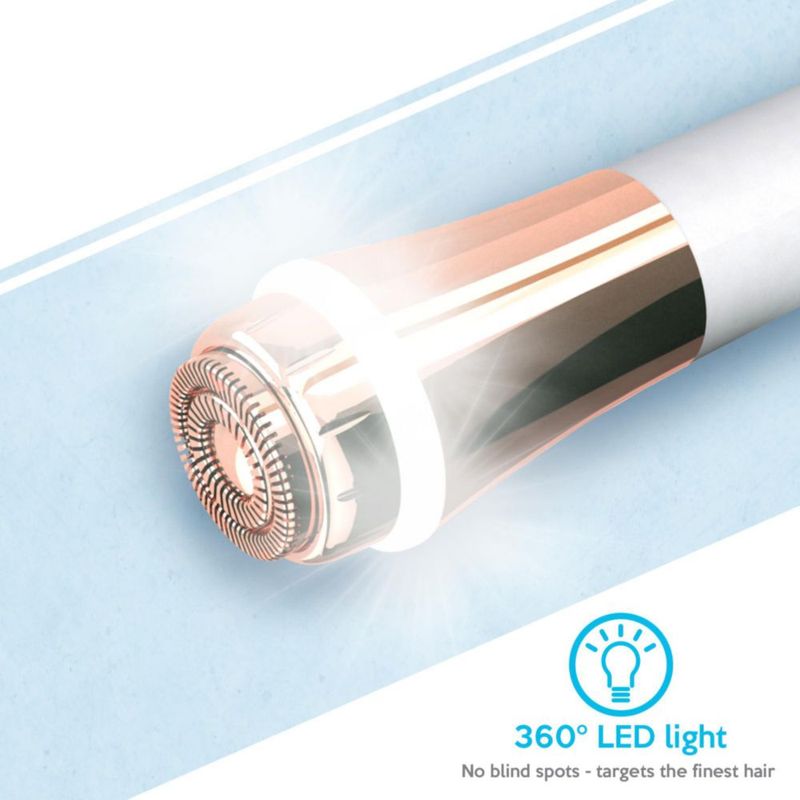 Removedor de Vello Facial Recargable iMusthav con Luz LED