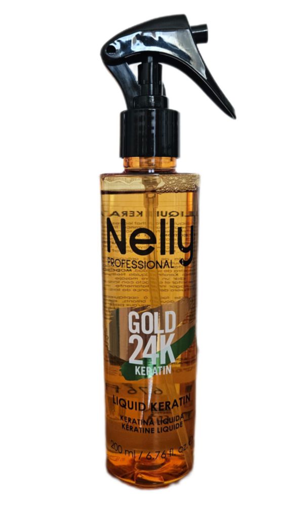 Queratina Líquida Nelly Professional Gold 24K 200 ml