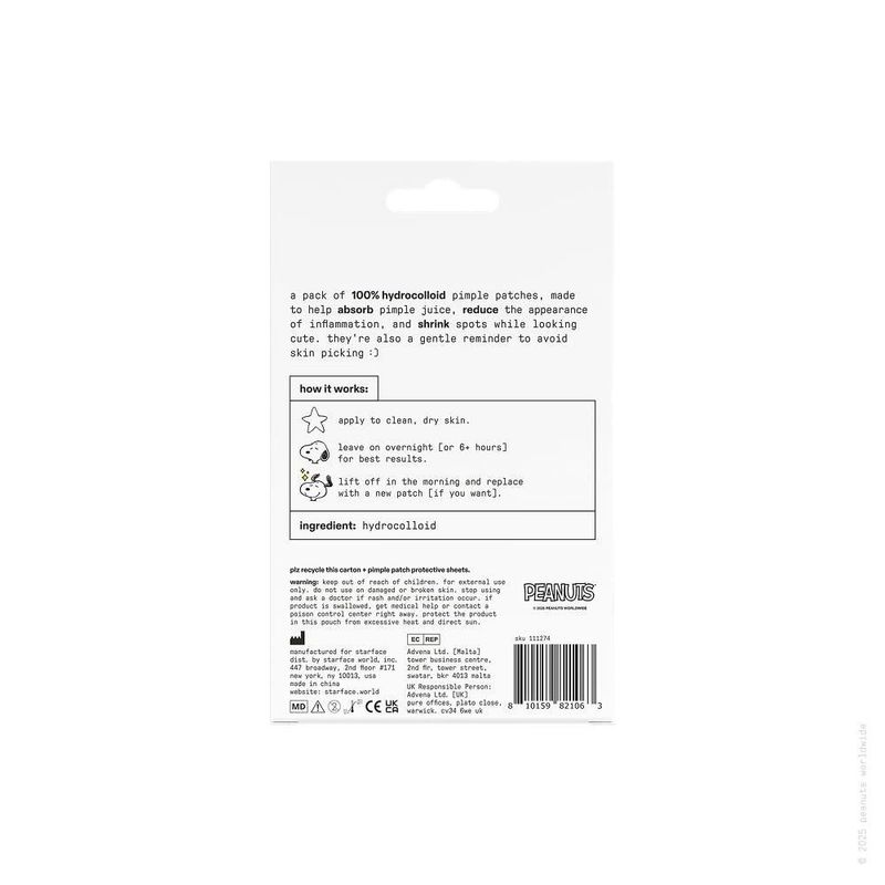 Parche para granos Starface Hydro-Star Snoopy 32 unidades