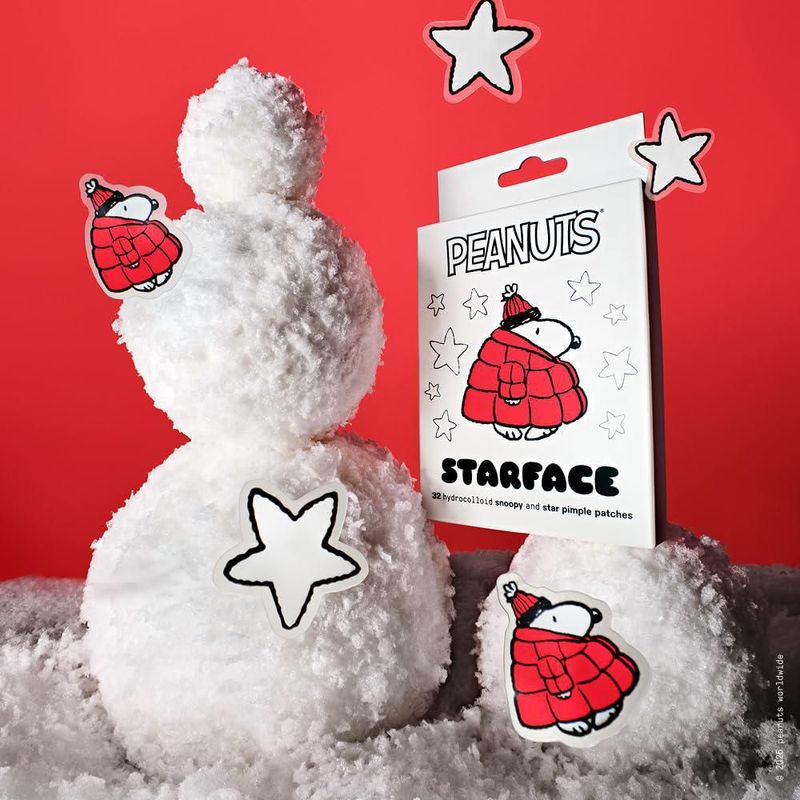 Parche para granos Starface Hydro-Star Snoopy 32 unidades