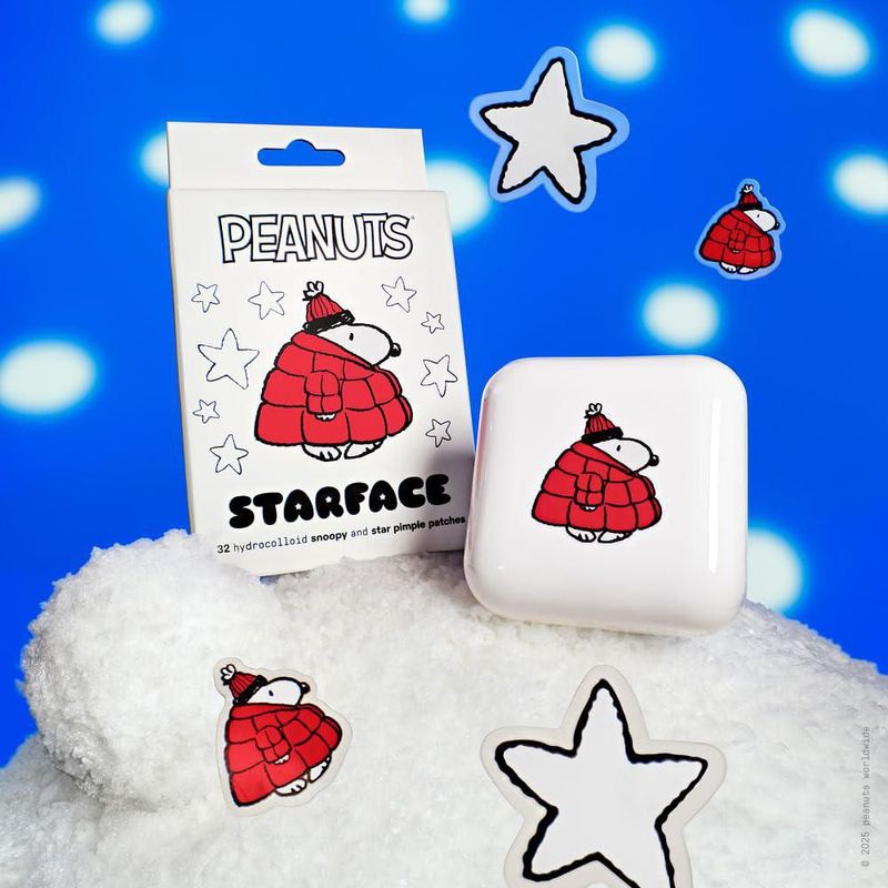 Parche para granos Starface Hydro-Star Snoopy 32 unidades