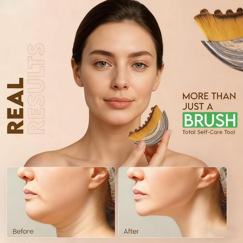 Cepillo Facial AEKI Contorno Linfático Cerdas Suaves