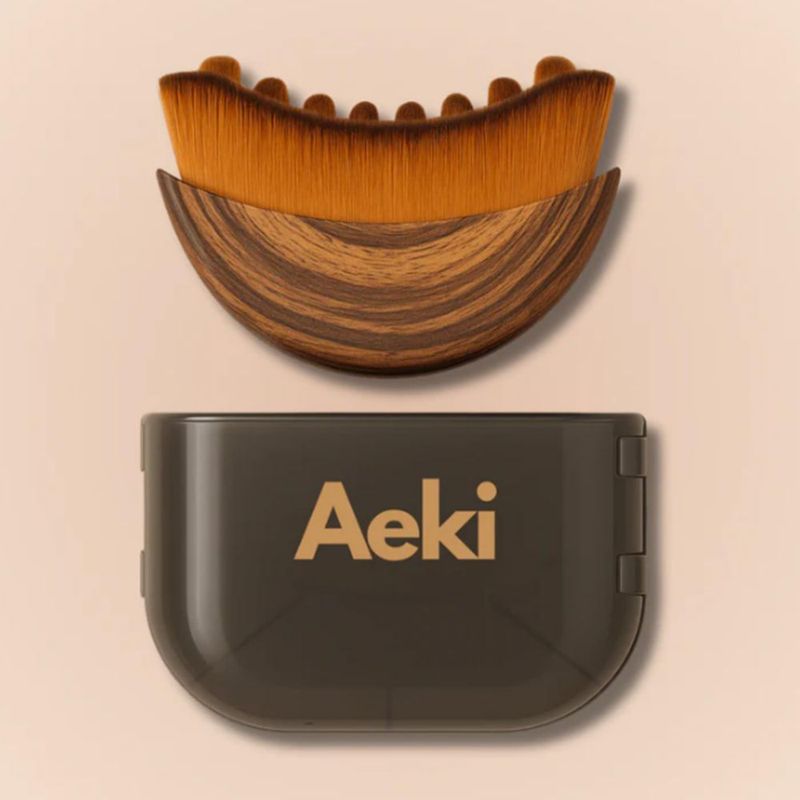 Cepillo Facial AEKI Contorno Linfático Cerdas Suaves
