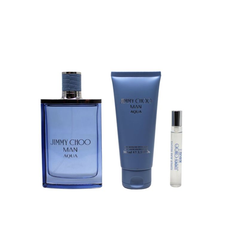 Set Jimmy Choo Aqua 3 Pz Para Hombre