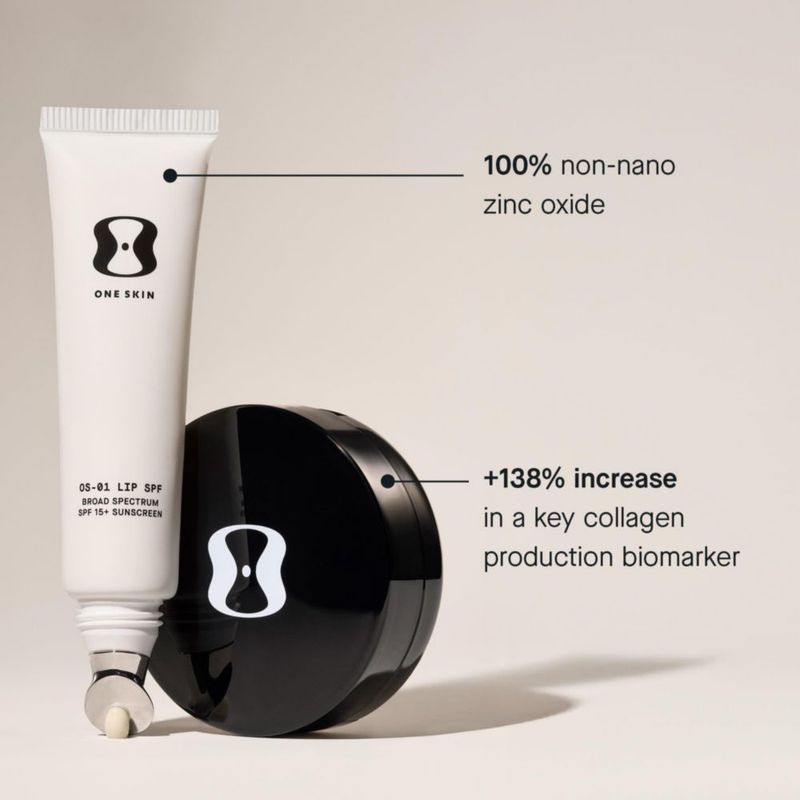 Set Dúo Bálsamo Labial OneSkin OS-01 con SPF 15 Antienvejecimiento