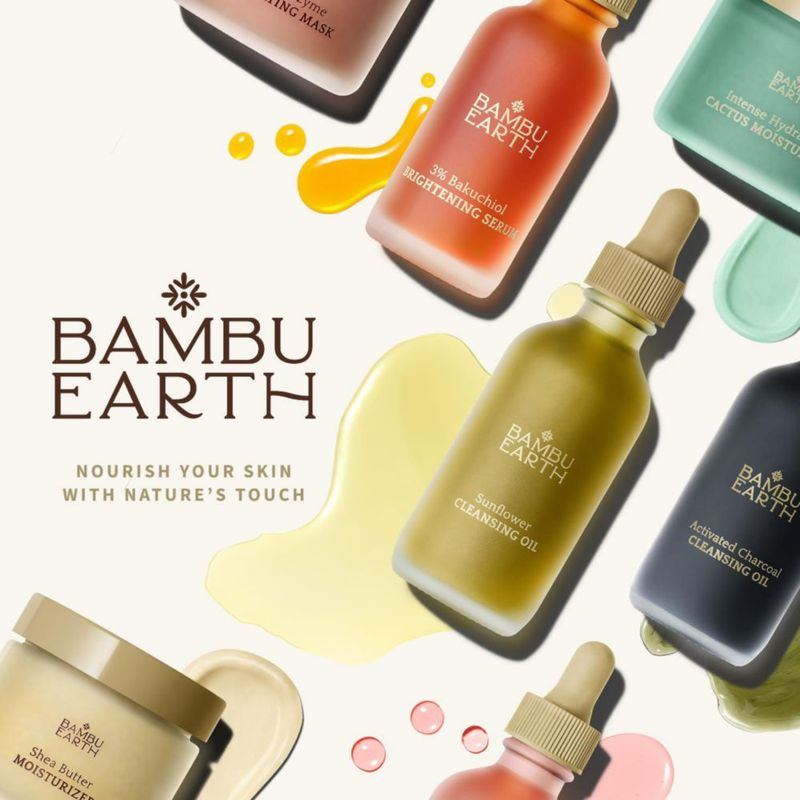 Hidratante Facial BAMBU EARTH con Bakuchiol y Péptidos 60 ml