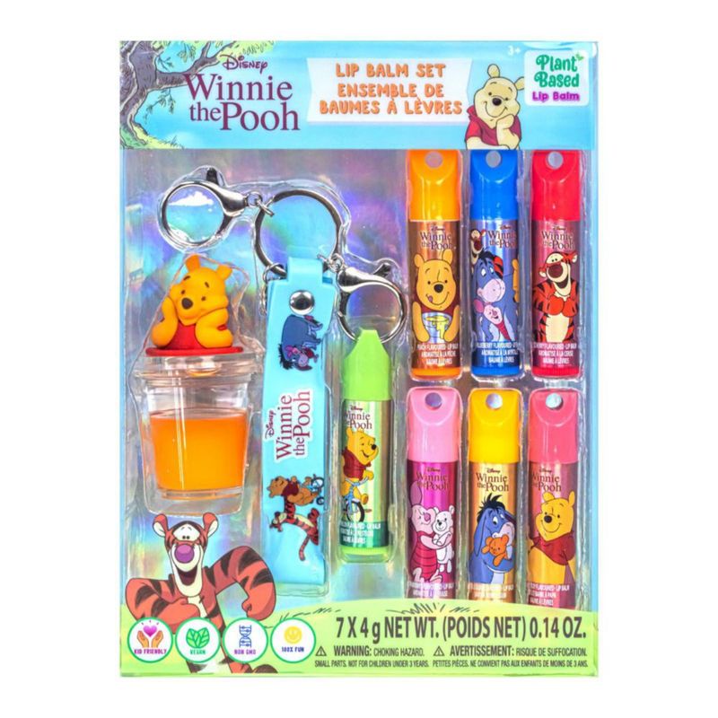 Set de Bálsamos Labiales Townley Girl Winnie the Pooh 7 Piezas