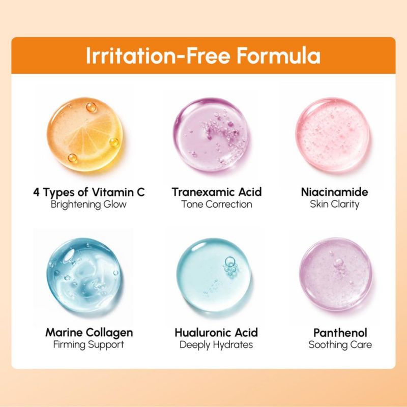 Toallitas Limpiadoras Faciales MAREE con Vitamina C 20% Radiance Pads