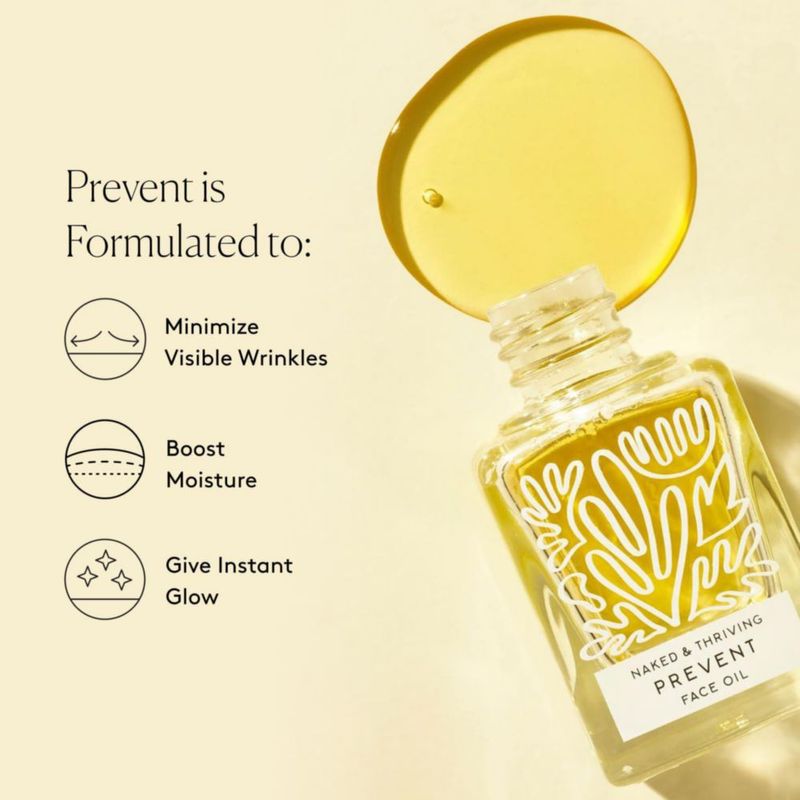 Aceite facial Naked & Thriving Prevent Antienvejecimiento 35 ml