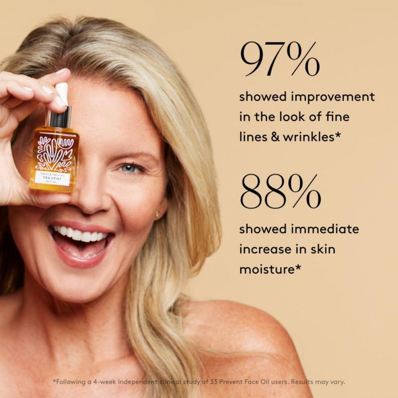Aceite facial Naked & Thriving Prevent Antienvejecimiento 35 ml