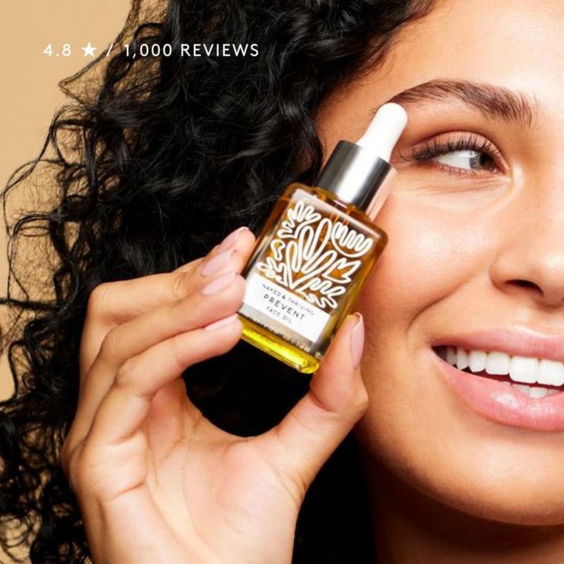 Aceite facial Naked & Thriving Prevent Antienvejecimiento 35 ml