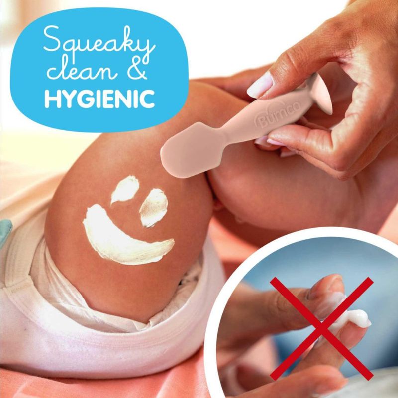 Espátula para Crema de Pañal Baby Bumco Mini de Silicona Libre de BPA