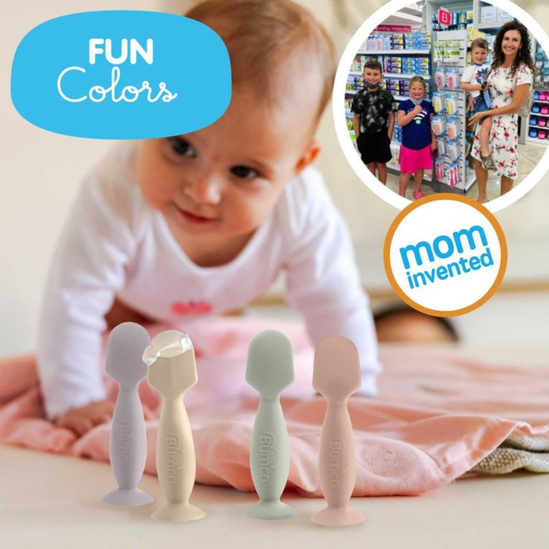 Espátula para Crema de Pañal Baby Bumco Mini de Silicona Libre de BPA
