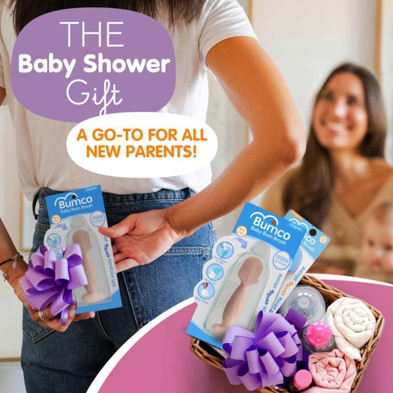Espátula para Crema de Pañal Baby Bumco Mini de Silicona Libre de BPA