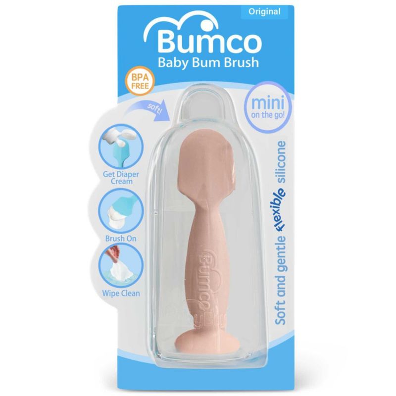 Espátula para Crema de Pañal Baby Bumco Mini de Silicona Libre de BPA