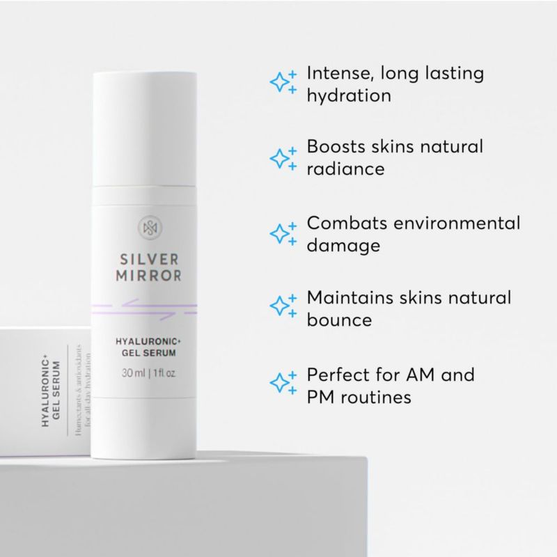 Suero Facial Silver Mirror Hyaluronic+ Gel 30 ml