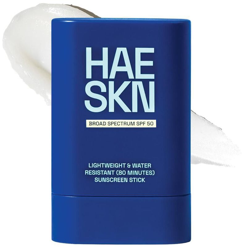 Protector Solar en Barra HAESKN SPF 50 Resistente al Agua de Amplio Espectro