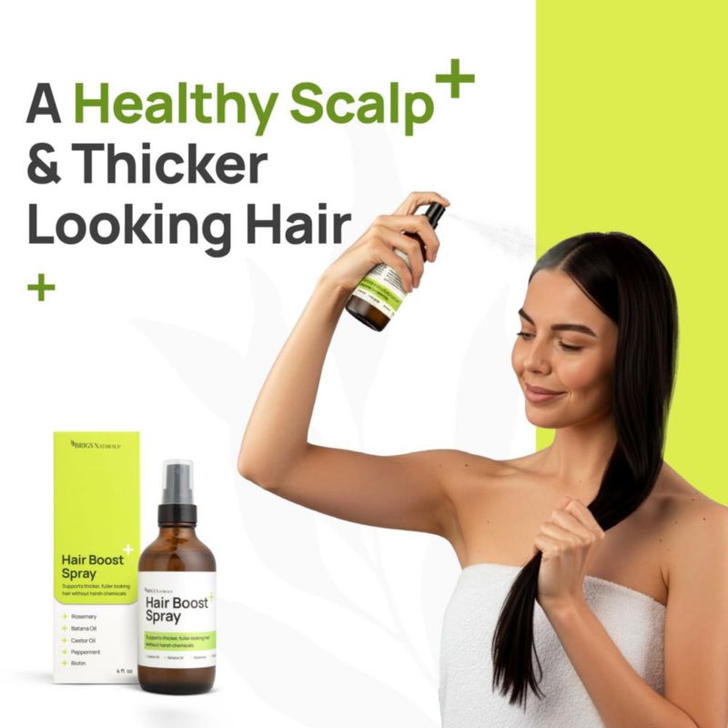 Spray Fortalecedor para el Cabello Brigs Naturals Botánicos Orgánicos