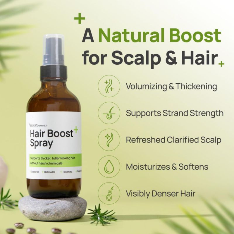 Spray Fortalecedor para el Cabello Brigs Naturals Botánicos Orgánicos