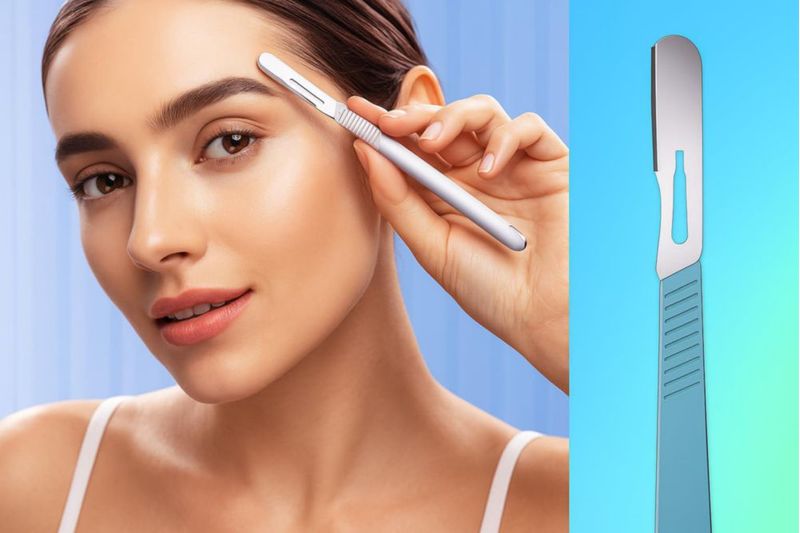 Rasuradora Dermaplane Derma Twist 14R Paquete de 20 Desechables