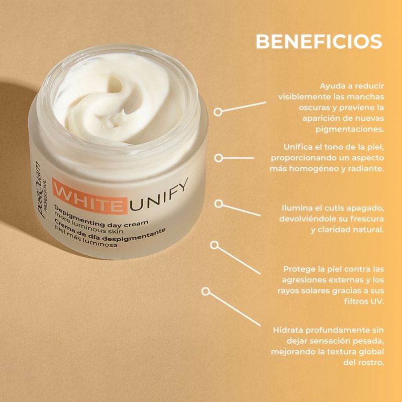 Crema de Día Despigmentante White Unify SPF 20 50 ml PostQuam