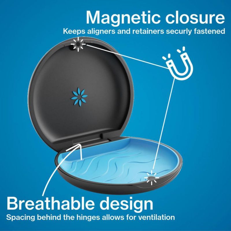 Estuche Portador INVISALIGN Rosa Cosmo para Retenedores