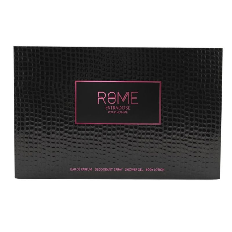 Set Bharara Mast Perfume Rome Extradose 5 Pz Para Hombre
