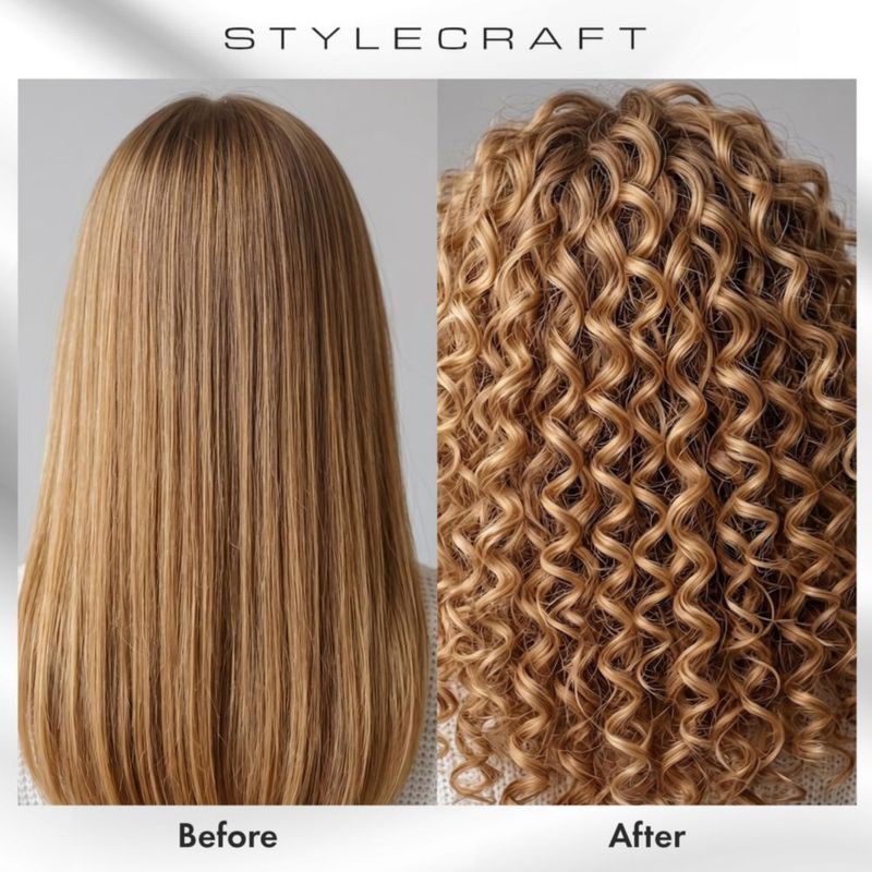 Plancha para Cabello StyleCraft Stay-Temp Rizador Cerámico 3/4"