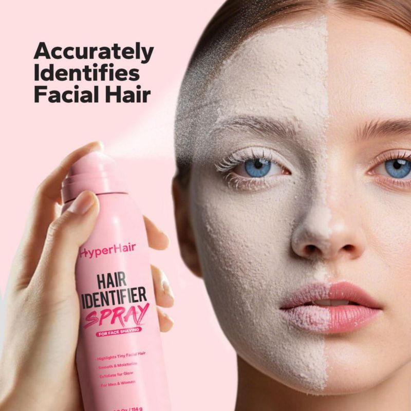 Spray Identificador de Vello HyperHair 114 g con 4 Navajas