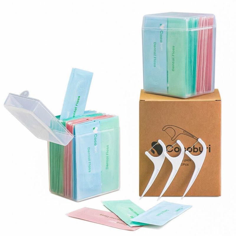 Hilo Dental COCOBURI 100 Unidades Portátil Individual