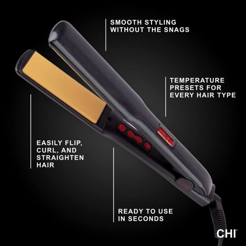 Plancha alisadora CHI PRO G2 Digital 1 Titanium